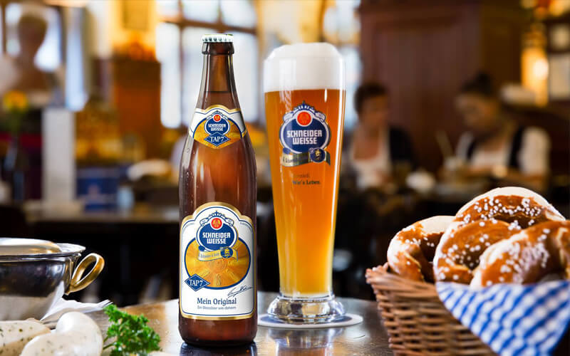 Schneider Weisse beers in Cyprus