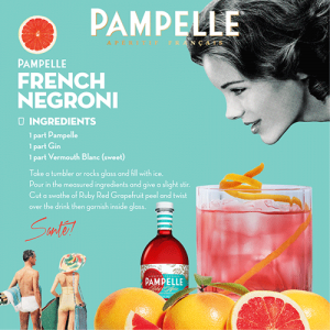 Pampelle recipe French Negroni